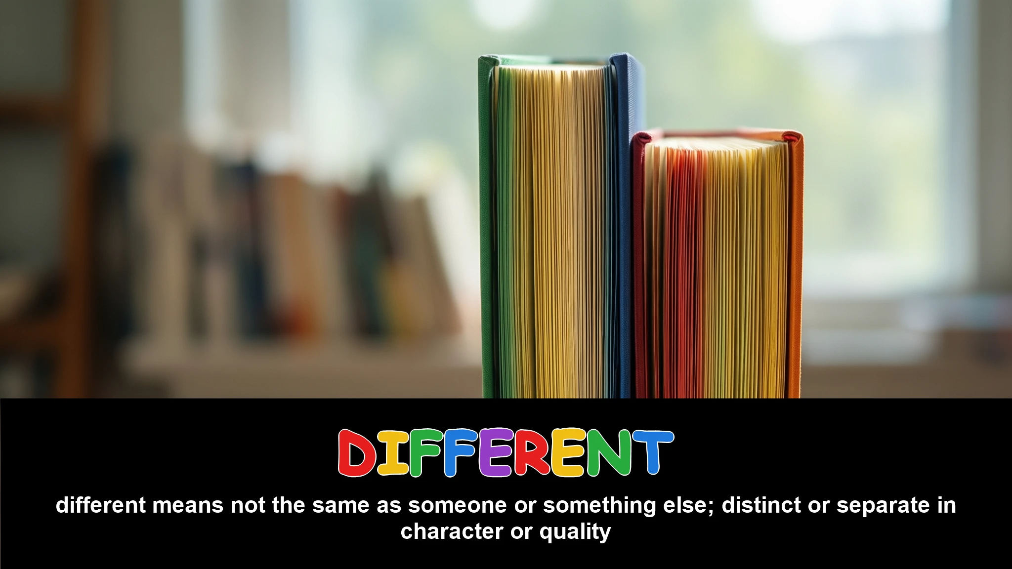 English Illustration for different